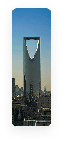 Kingdom Centre skyscraper in Riyadh